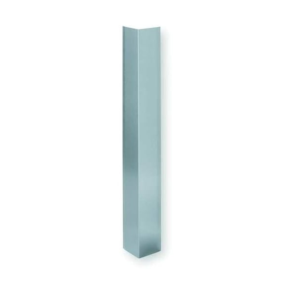 Rockwood Corner Guard, Silver, Square, 2"W X 96"H 290.32D 2"X 2" X 96"