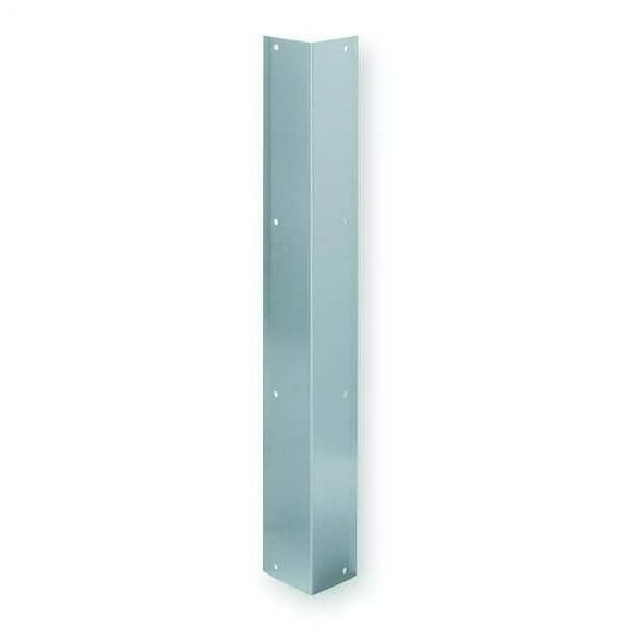 Rockwood Corner Guard, Silver, SS, 8 ft H, 3 in W 295.32D 3"X 3" X 96
