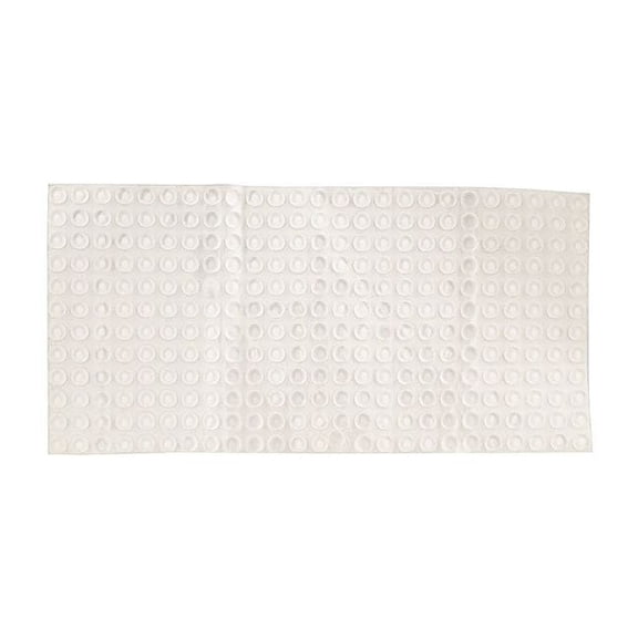 Rockwood Door Silencer, Rubber, clear, 1/8"H, PK.300 608CA.CLEAR