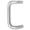 thumbnail image 1 of Rockwood Offset Pull Handle, Stainless Steel, Satin, Clips/Fasteners BF157.32DMS, 1 of 1