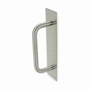 Rockwood Door Pull Plate, Aluminum, 16L x 4W, 0.05 Proj. BF107 X 70C.28
