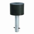 thumbnail image 1 of Rockwood Rubber Bumper Door Stop, Molded Rubber, Black, 1-1/2"H 466.BLACK, 1 of 1
