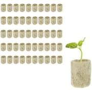 Rockwool Grow Cubes Topboutique 50 Pcs Rockwool Cubes,Hydroponic Germination Blocks,Hydroponic Plant Germination Nutrient Blocks,Soilless Cultivation Cubes for Vegetables and Flowers
