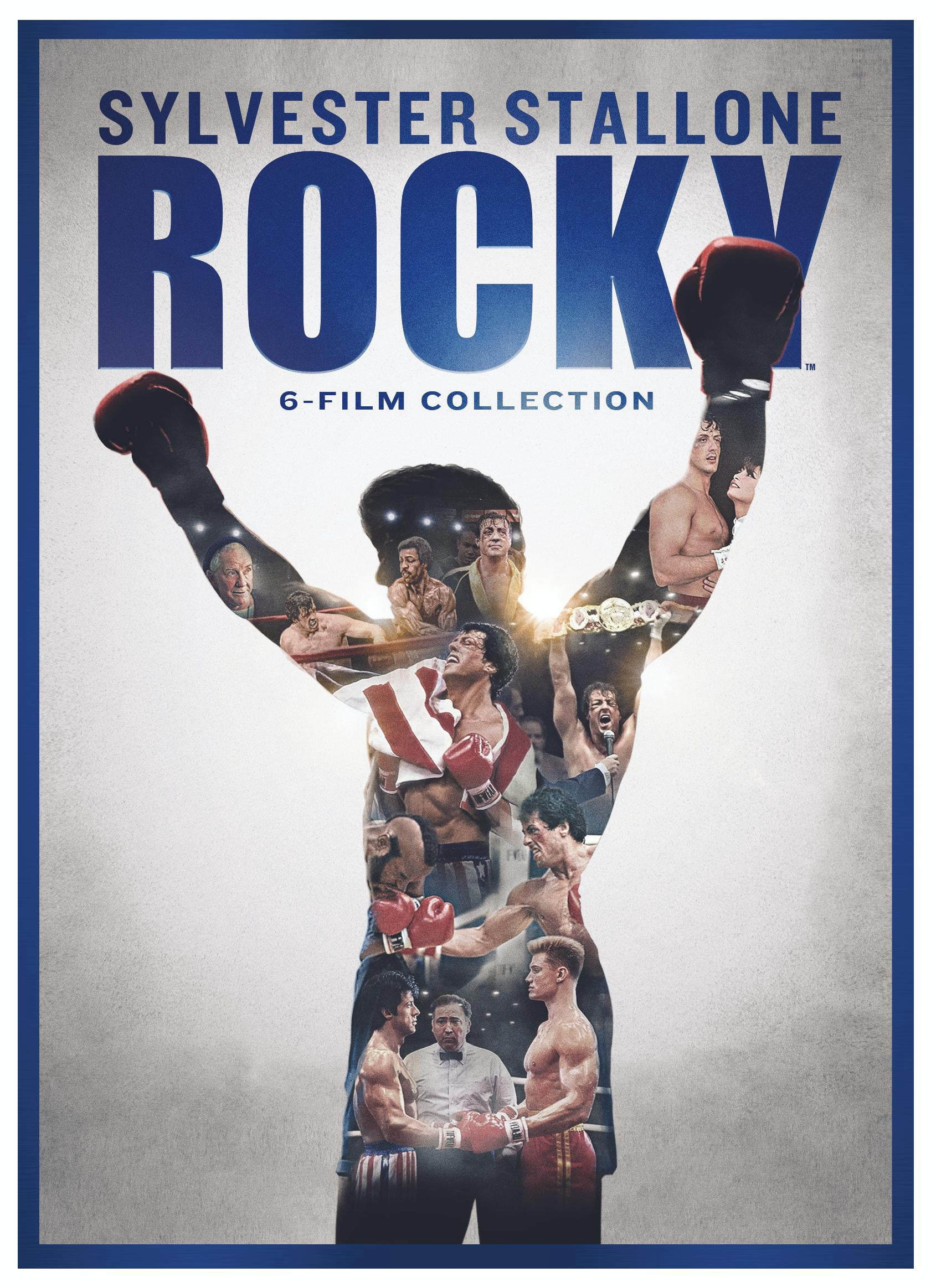 Rocky 1 - 6 (Complete Saga Collection) (DVD, Vintage Art