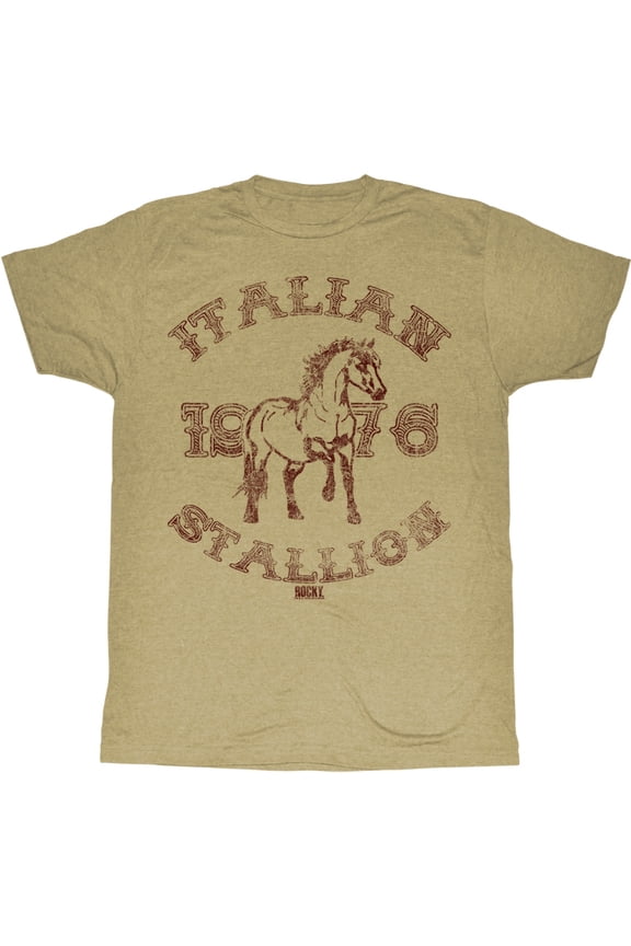 Rocky 1967 Stallion Khaki Heather T-Shirt