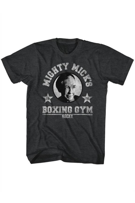 Rocky 1970's Sports Boxing Movie Mighty Mick's Boxing Gym Adult T-Shirt 4X