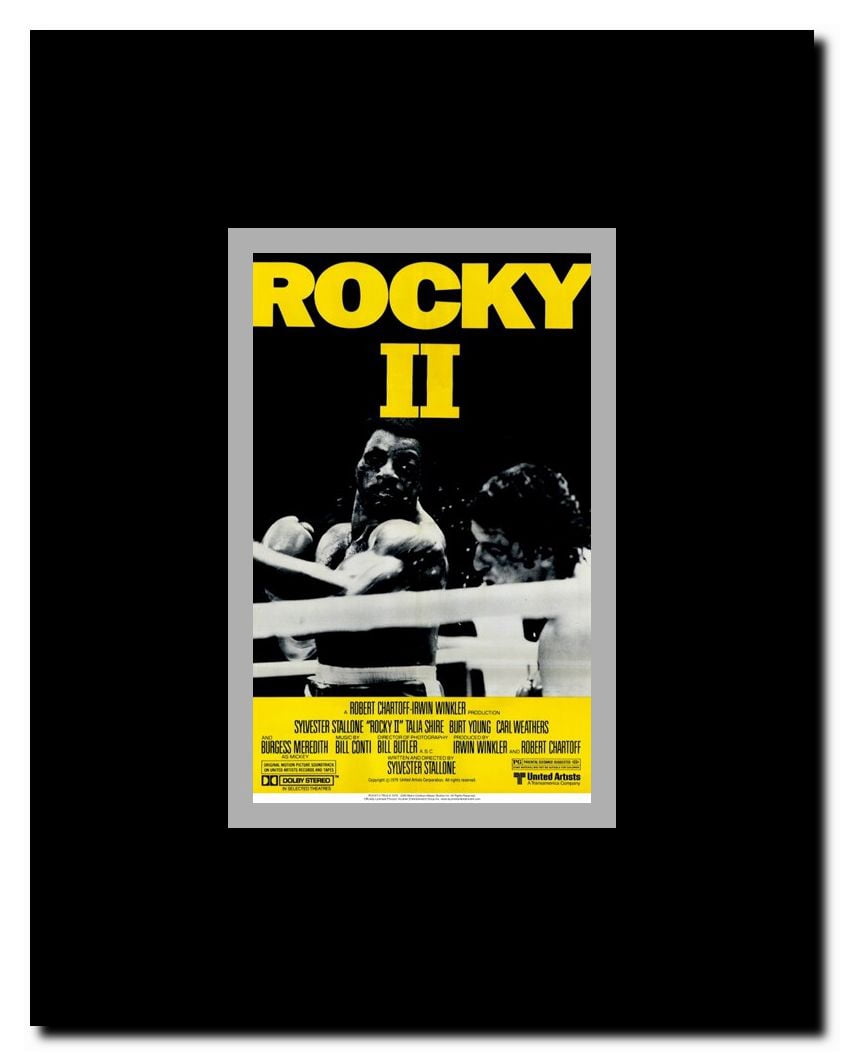 Rocky 2 Framed Movie Poster