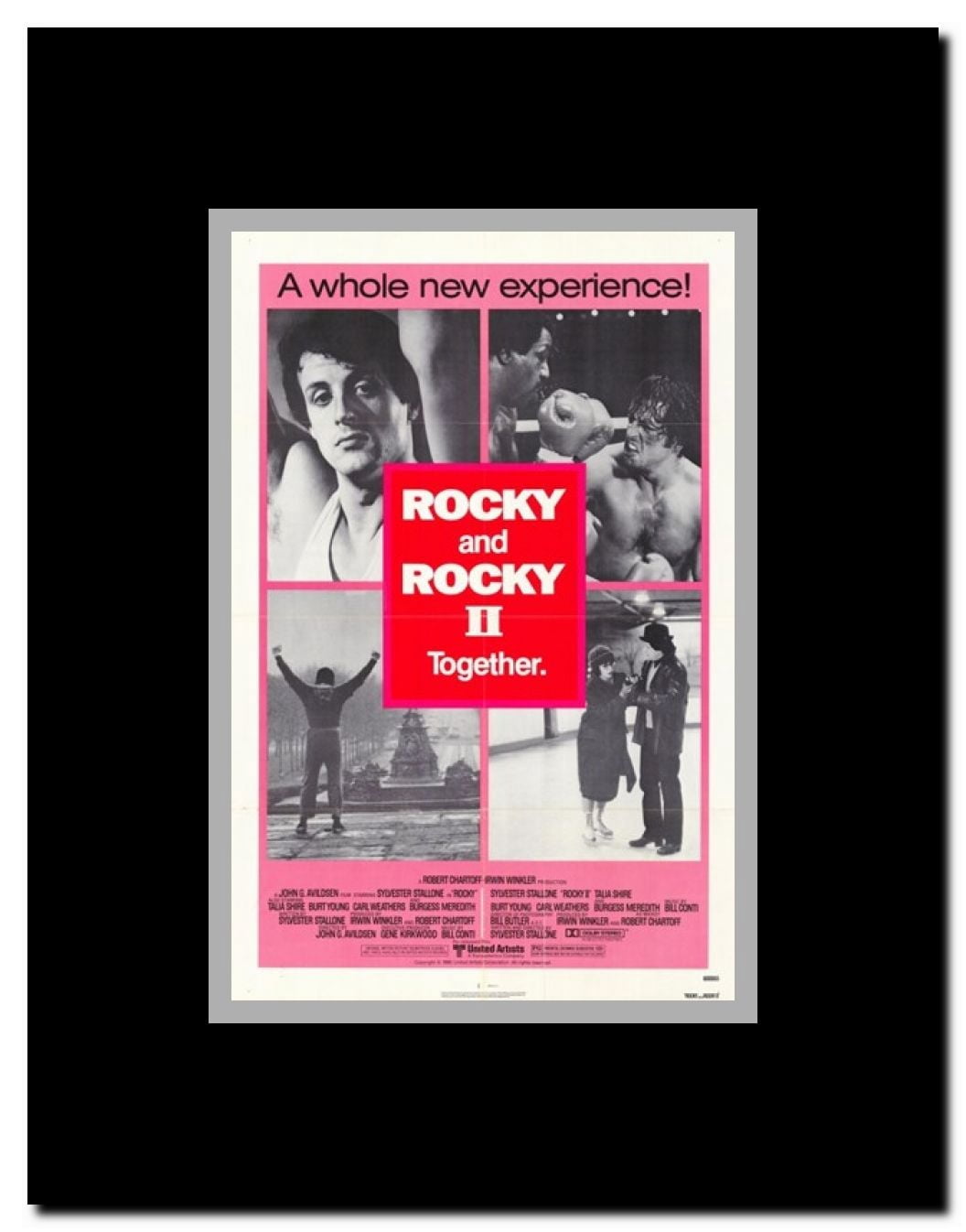 Rocky 2 Framed Movie Poster