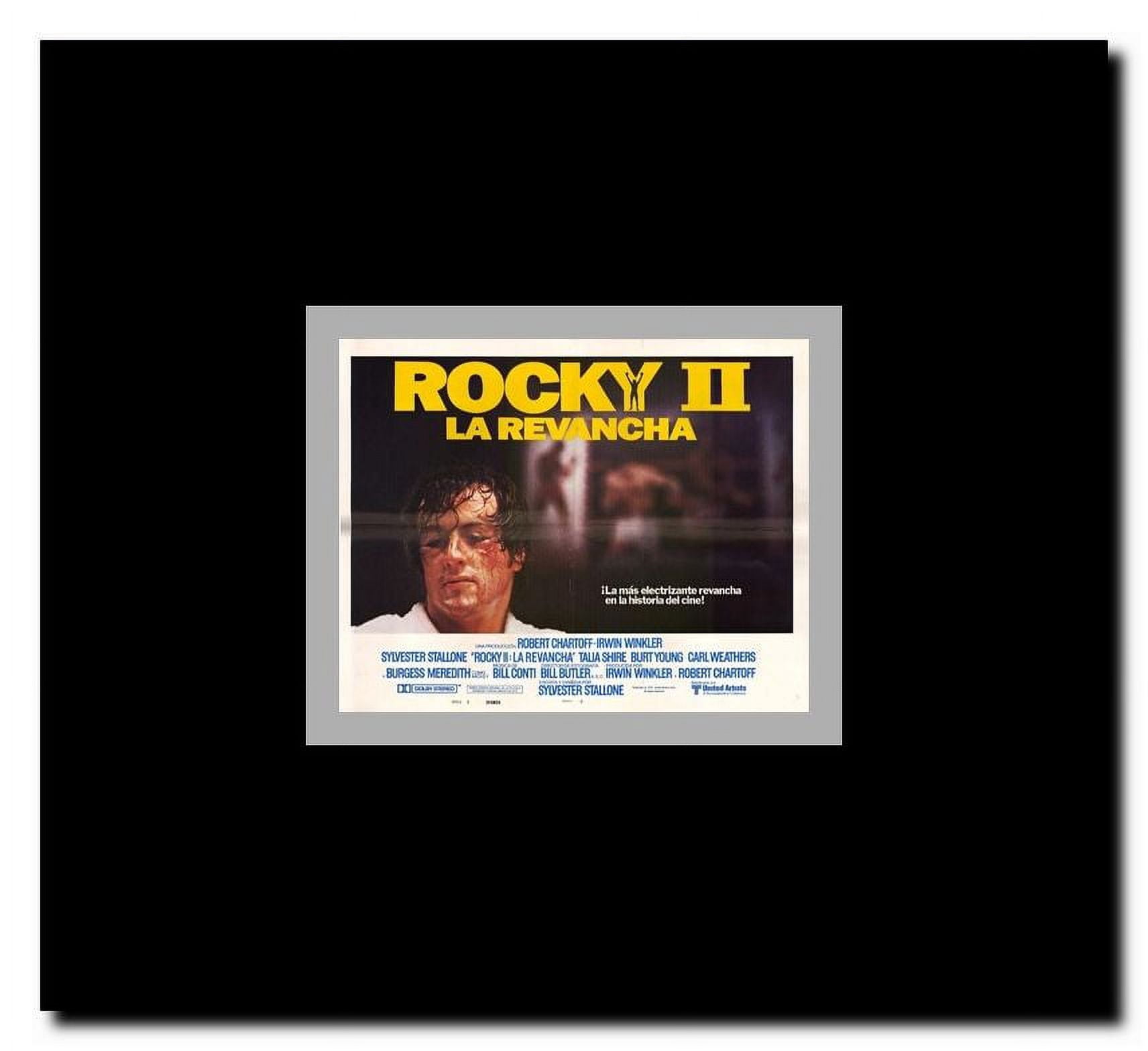Rocky 2 Framed Movie Poster