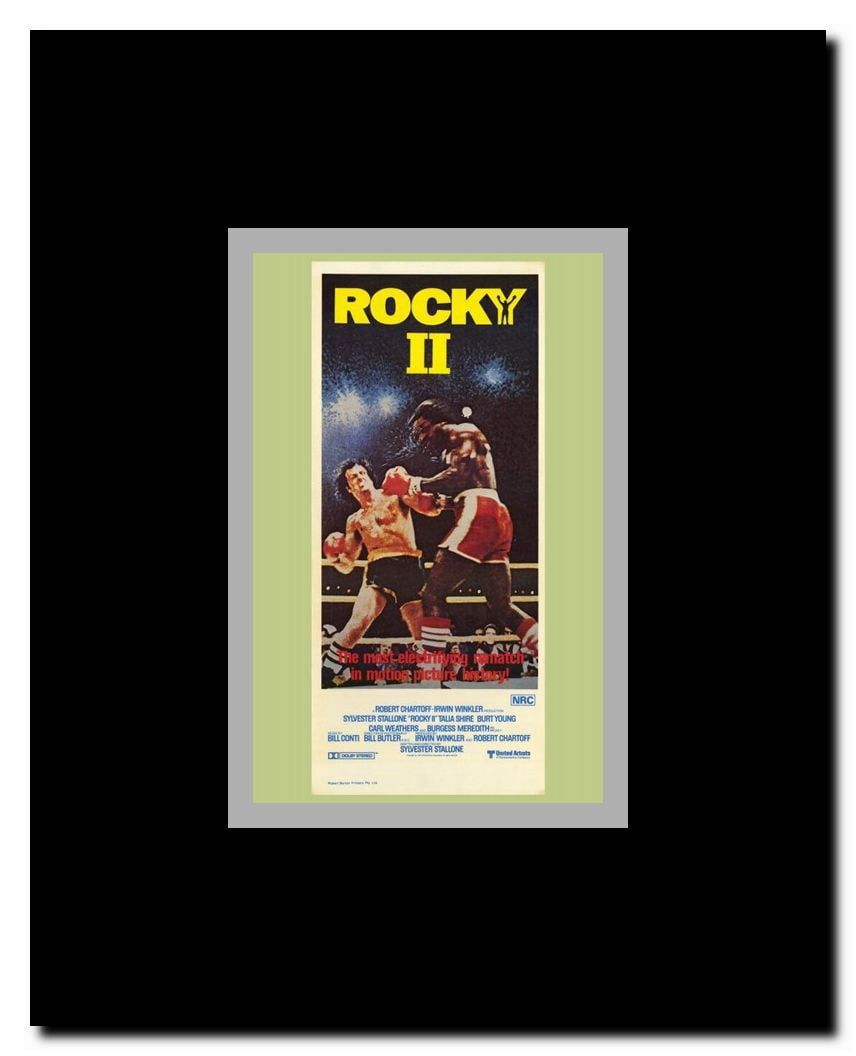 Rocky 2 Framed Movie Poster