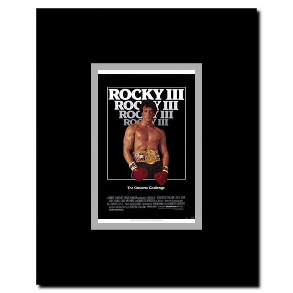 Rocky 3 Framed Movie Poster