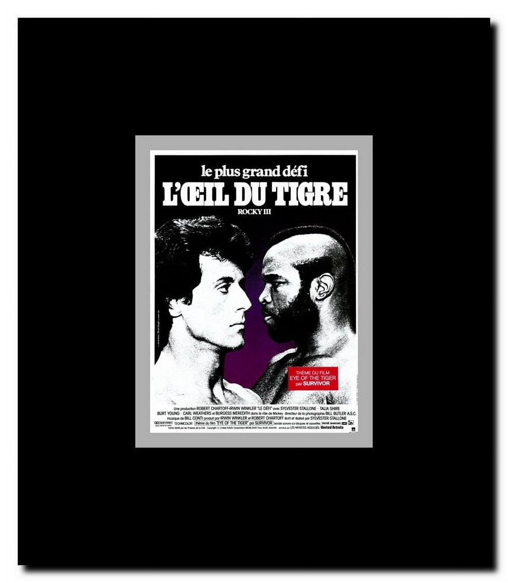 Rocky 3 Framed Movie Poster