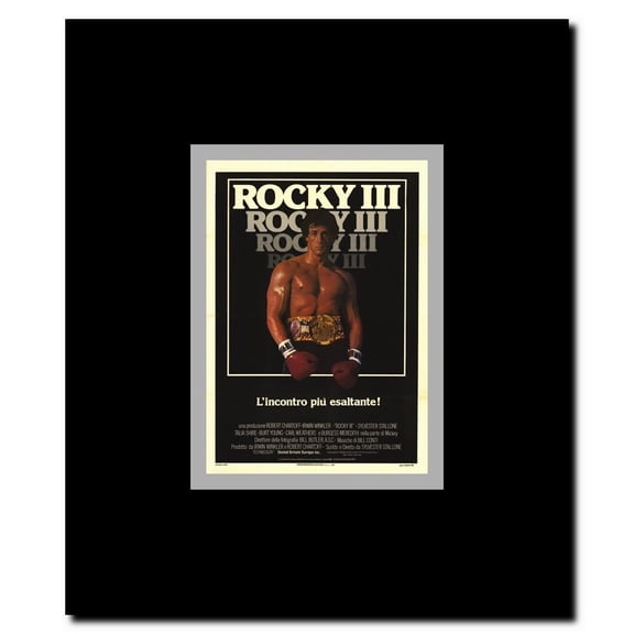 Rocky 3 Framed Movie Poster