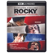 Rocky 4-Film I-IV Collection Rocky/Rocky II/Rocky III/ Rocky IV 4K Ultra HD