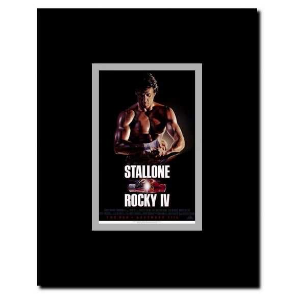 Rocky 4 Framed Movie Poster