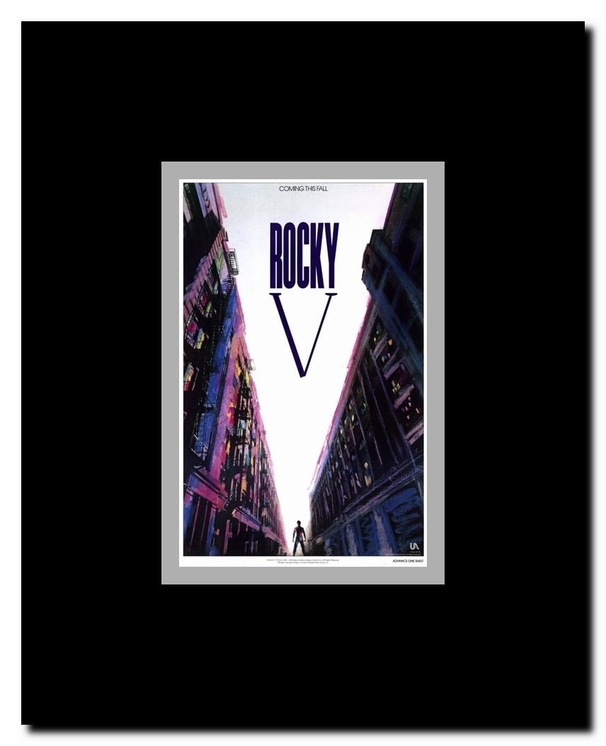 Rocky 5 Framed Movie Poster
