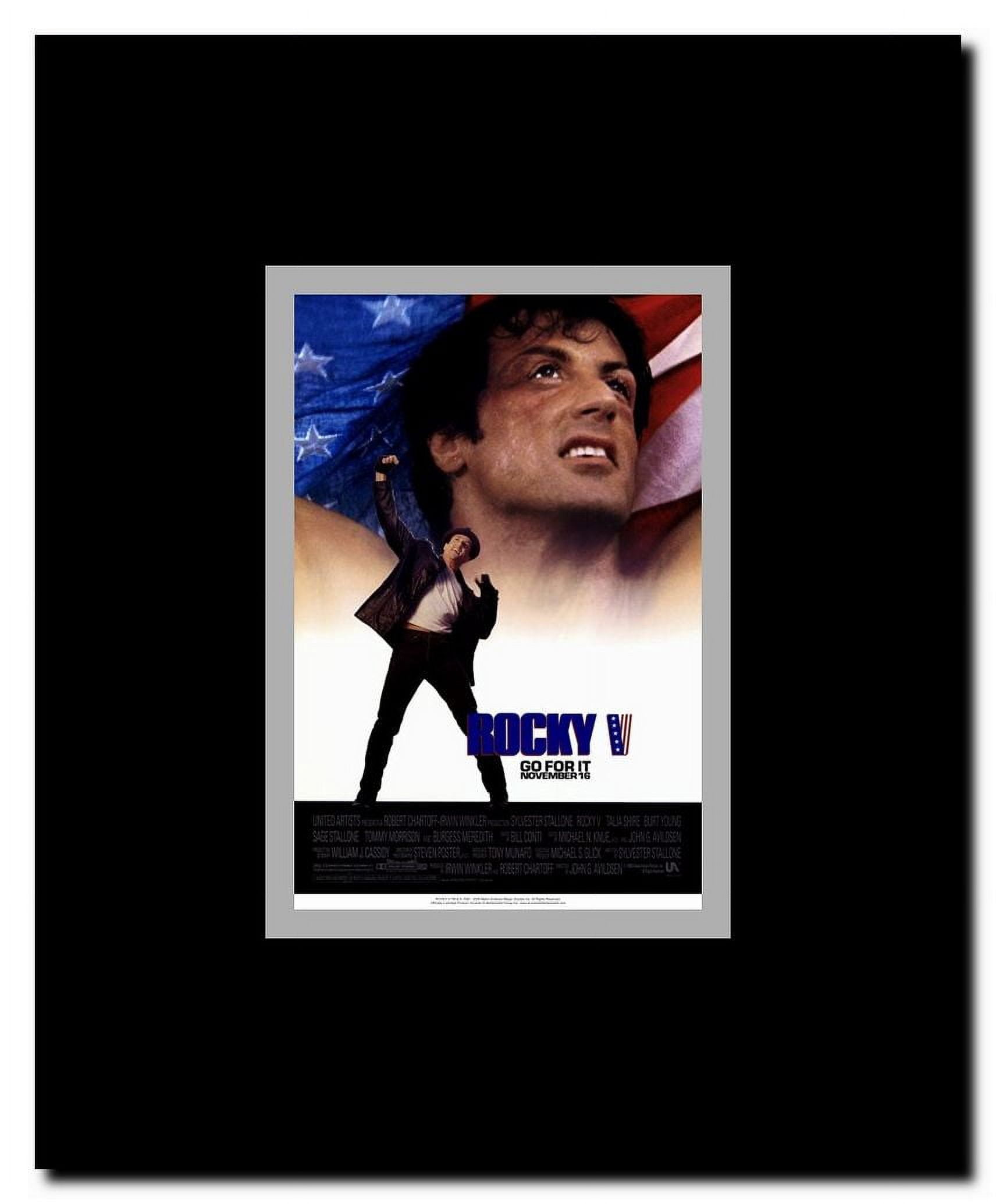 Rocky 5 Framed Movie Poster