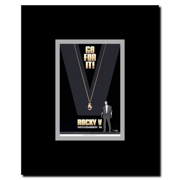 Rocky 5 Framed Movie Poster