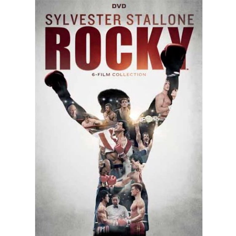 Rocky 40th Anniversary 6-Film Collection DVD - Drama, Sport Movies