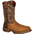 thumbnail image 1 of ROCKY WORK Men's 11" Long Range Carbon Fiber Toe Western Work Boot Brown - FQ0006132, 1 of 7