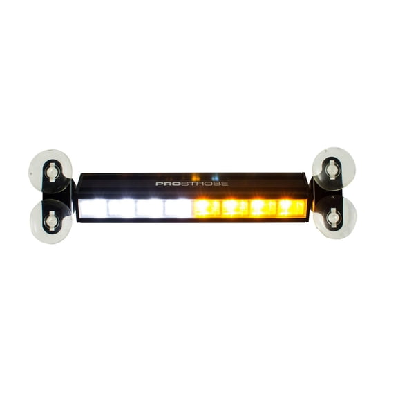 Rocky 8 Amber White Windshield LED Strobe