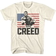 thumbnail image 1 of Rocky Adonis Creed American Flag Natural T-shirt M, 1 of 2