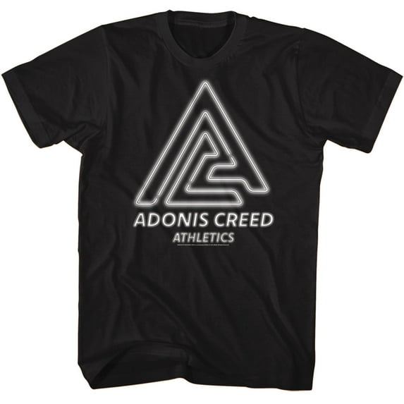Rocky Adonis Creed Athletics Logo Black T-shirt 5XL