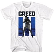 Rocky Adonis Creed Fighting Stance Photo White T-shirt 3XL
