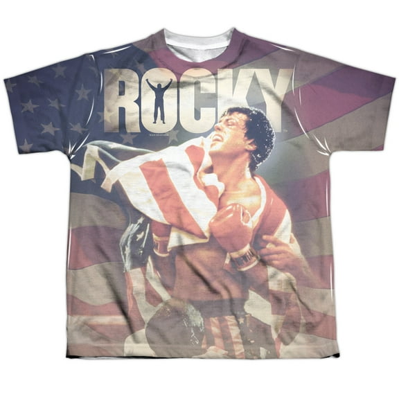 Rocky - American Dreams - Youth Short Sleeve Shirt - Large