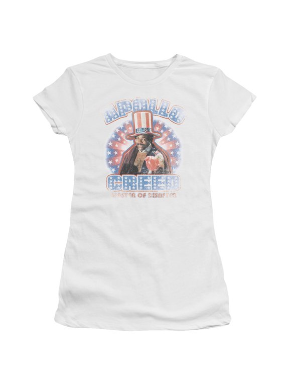 Rocky Apollo Creed Junior Women's T-Shirt Sheer White