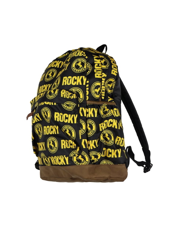 Rocky Backpack The Italian Stallion 16" Book Bag All-Over Print with Adjustable Straps
