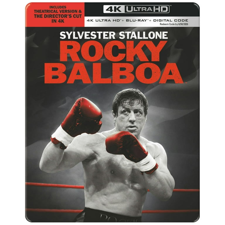 Rocky Balboa (4K Steelbook,Blu-ray) - Walmart.com
