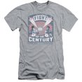 thumbnail image 1 of Rocky Balboa Creed Fight Poster Adult 30/1 T-Shirt Athletic Heather, 1 of 1