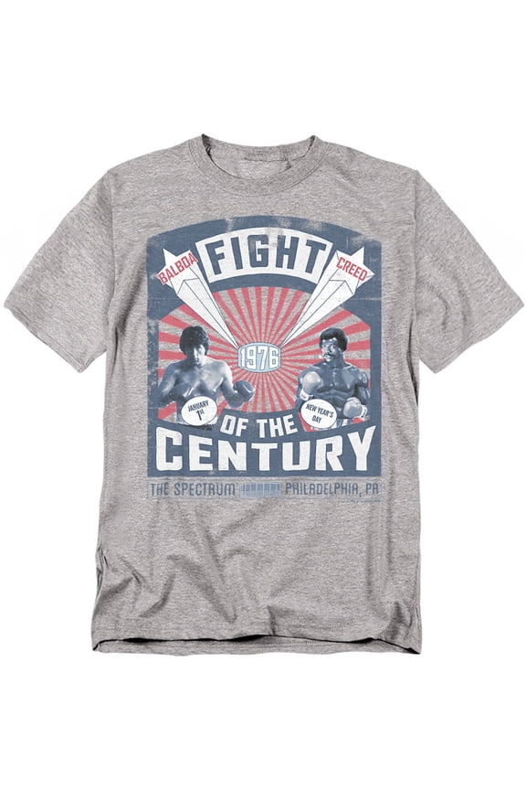 T-Shirt Balboa Creed Fight Poster Unisex Graphic Tee For Men & Women