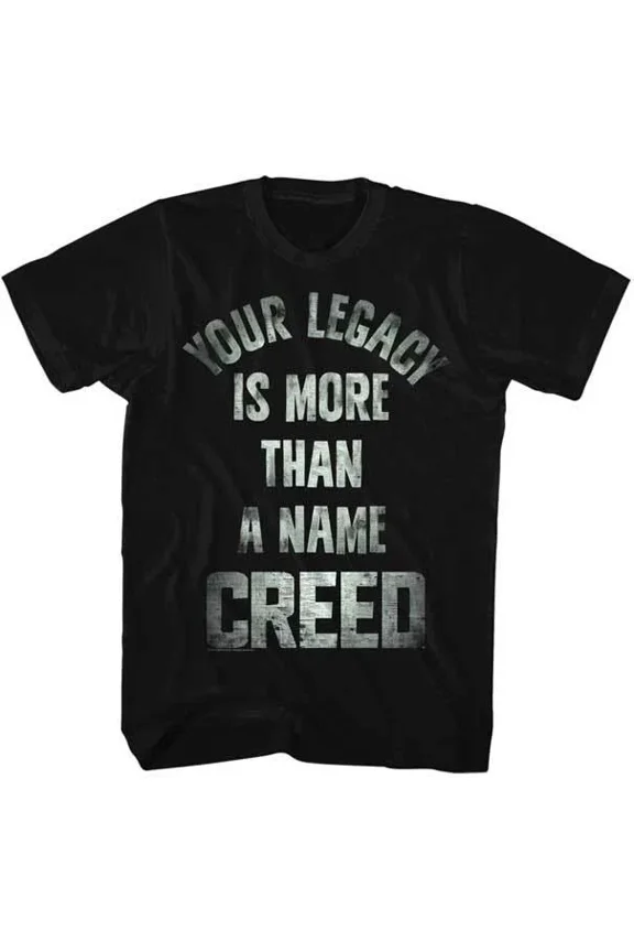 Rocky Balboa Creed Movie Tagline Apollo Boxing Graphic Fashion Unisex T-Shirt, S-5XL