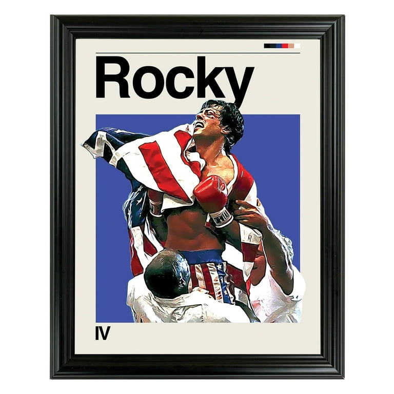 Rocky Balboa Framed Sports Art Photo by Thomas Maxwell 