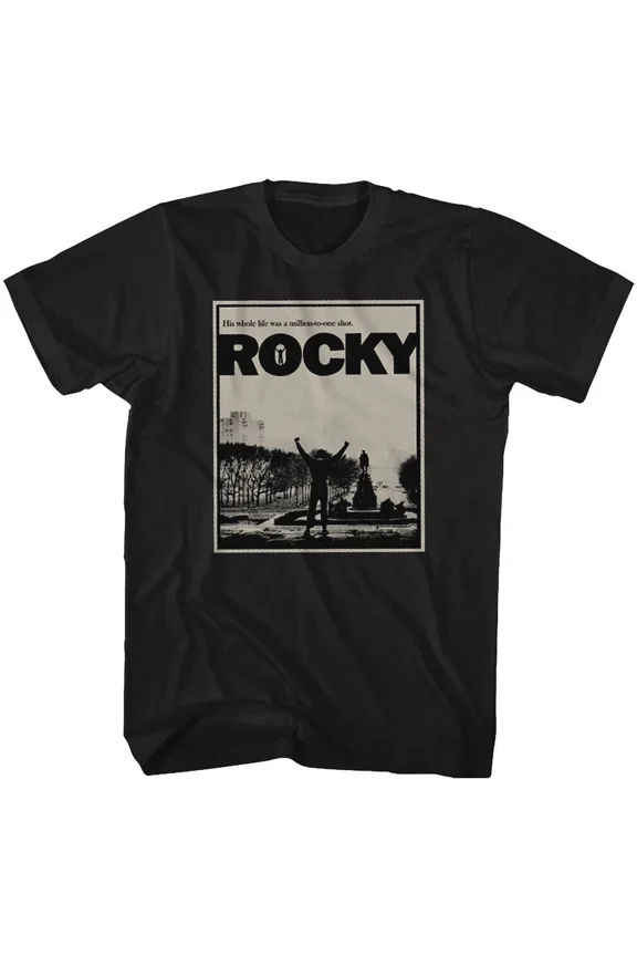 Rocky Balboa Million To One Boxing Legend Unisex T-Shirt, S-5XL