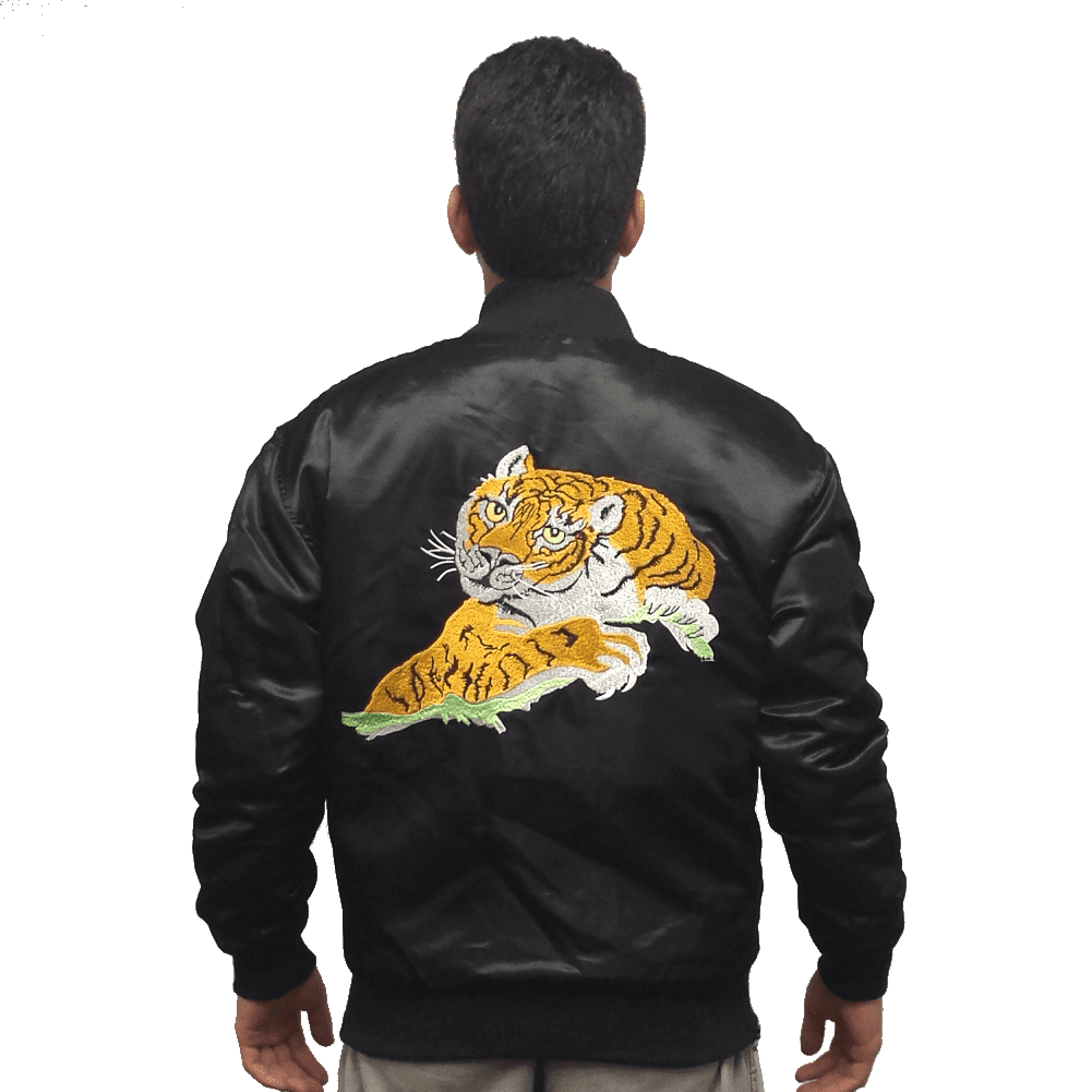Rocky Balboa Tiger Black Jacket - Walmart.com