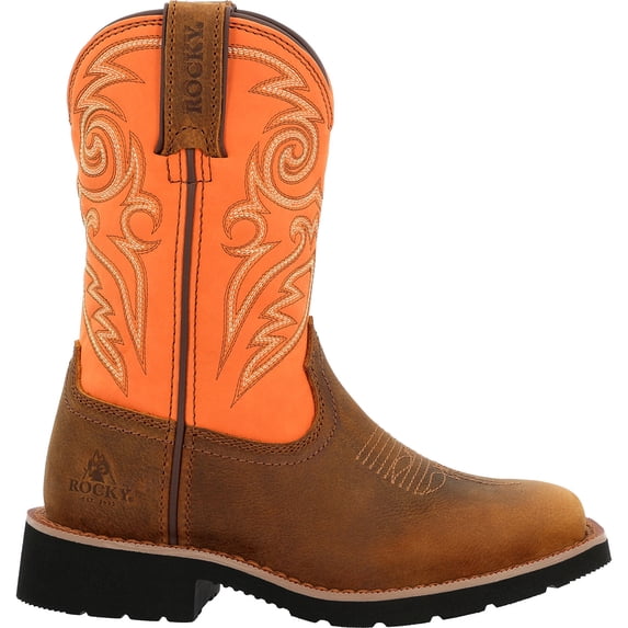 Rocky Big Kid’s MonoCrepe Western Boot