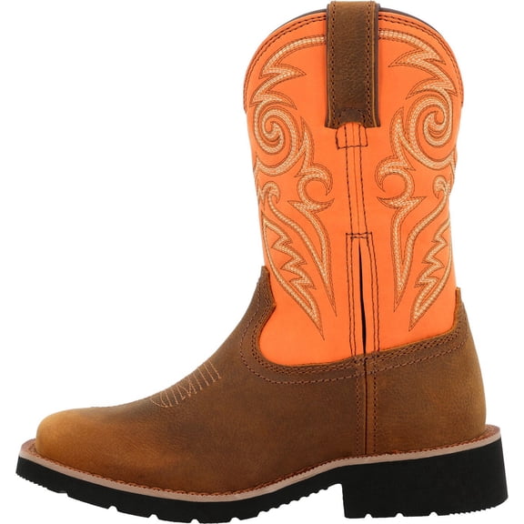 Rocky Big Kid’s MonoCrepe Western Boot