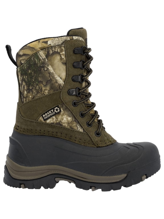 Big Kids Jasper Trac 2000G Insulated Outdoor Boot, Realtree Apx, Size 1(M)