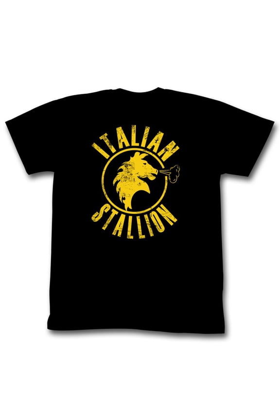 Rocky Black Stallion Black T-Shirt