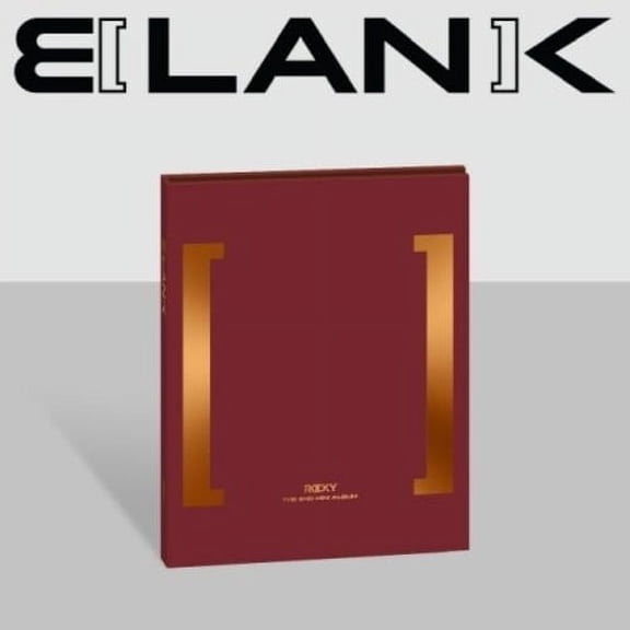 Rocky - Blank - Burgundy Version - incl .6 Lyrics Postcards, Handwritten Sticker + 2 Photocards - Music & Performance - CD