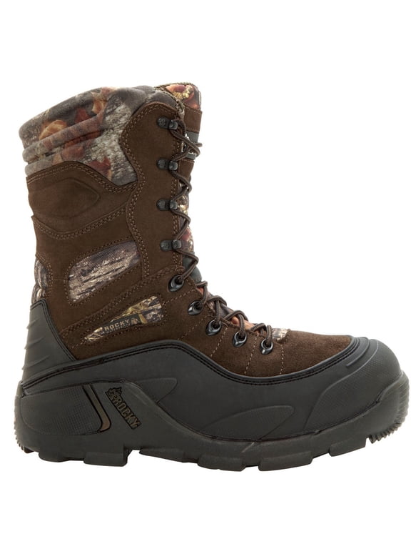 Blizzard Stalker Waterproof 1200G Insulated Boot, Brown Mossy Oak Breakup, Size 13(MEN)