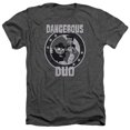 thumbnail image 1 of Rocky & Bullwinkle - Dangerous - Heather Short Sleeve Shirt - Medium, 1 of 2