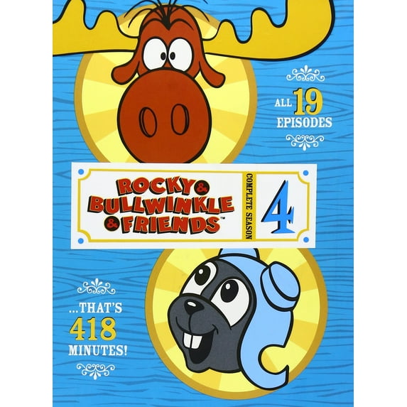 Rocky & Bullwinkle & Friends: Season 4 (DVD) NEW