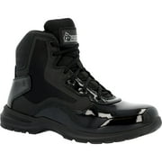 Rocky Cadet 6" Black Side Zip Public Service Boot Size 10.5(W)