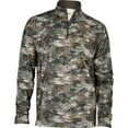 thumbnail image 1 of Rocky Camo Fleece Zip Shirt, 1 of 4