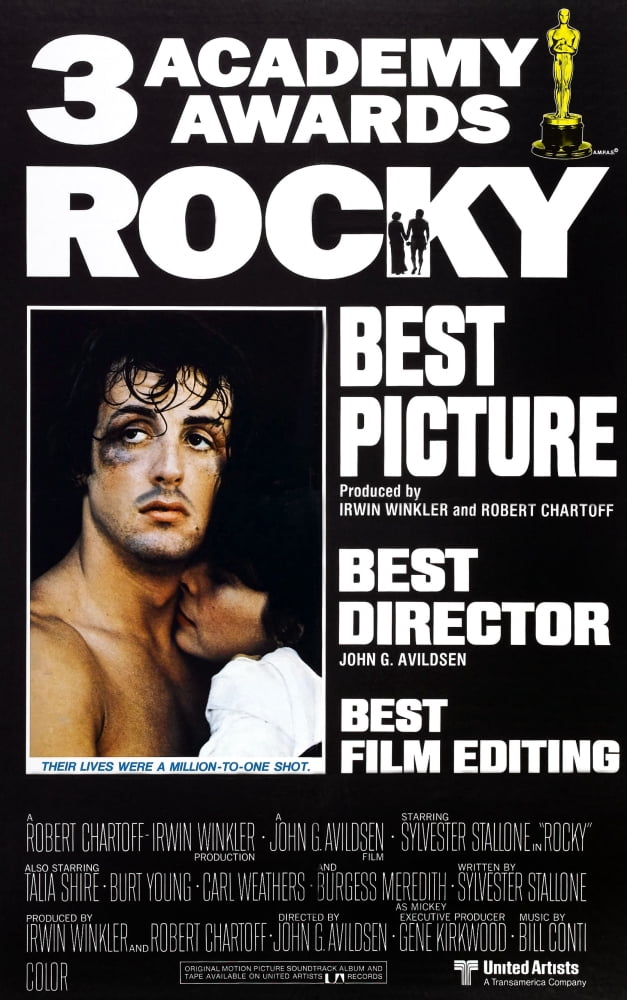 Rocky Canvas Art - (11 x 17)
