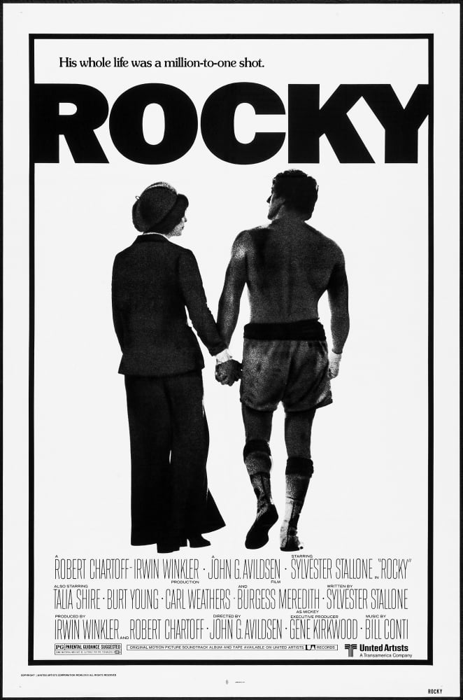 Rocky Canvas Art - (11 x 17)